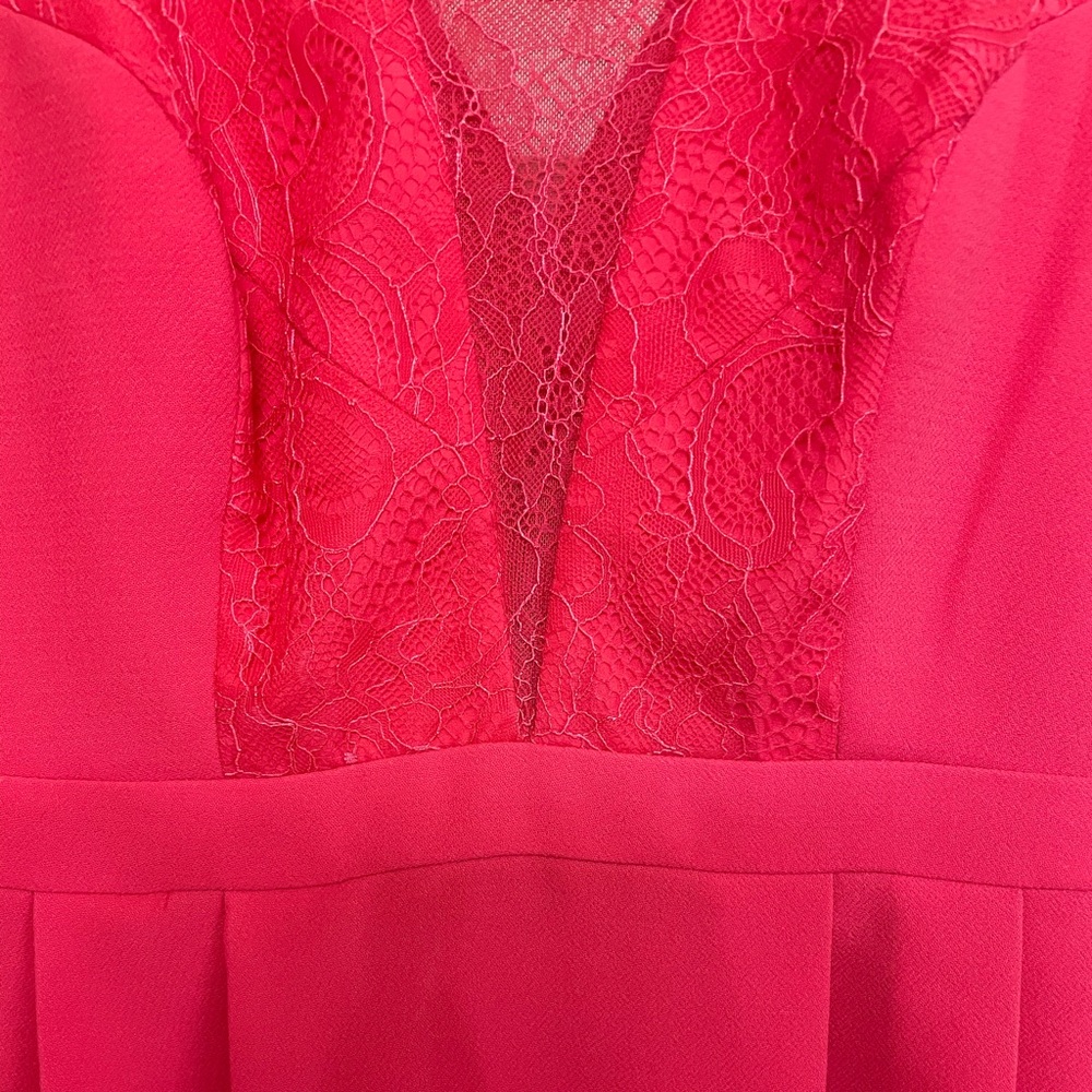 Women’s Coral BCBG Generation A-Line Fit n Flare Dress Size 2 - Picture 3 of 8